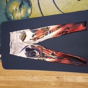 Black milk suicide of Morozumi leggingd